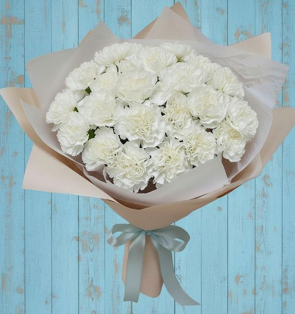 Букет цветов из: Гвоздики в Боголюбово