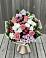 Букет цветов из: Альстромерии, Гвоздики, Розы и Хризантемы в Боголюбово