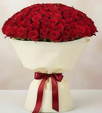 Букет 101 Красная роза Милано в Боголюбово