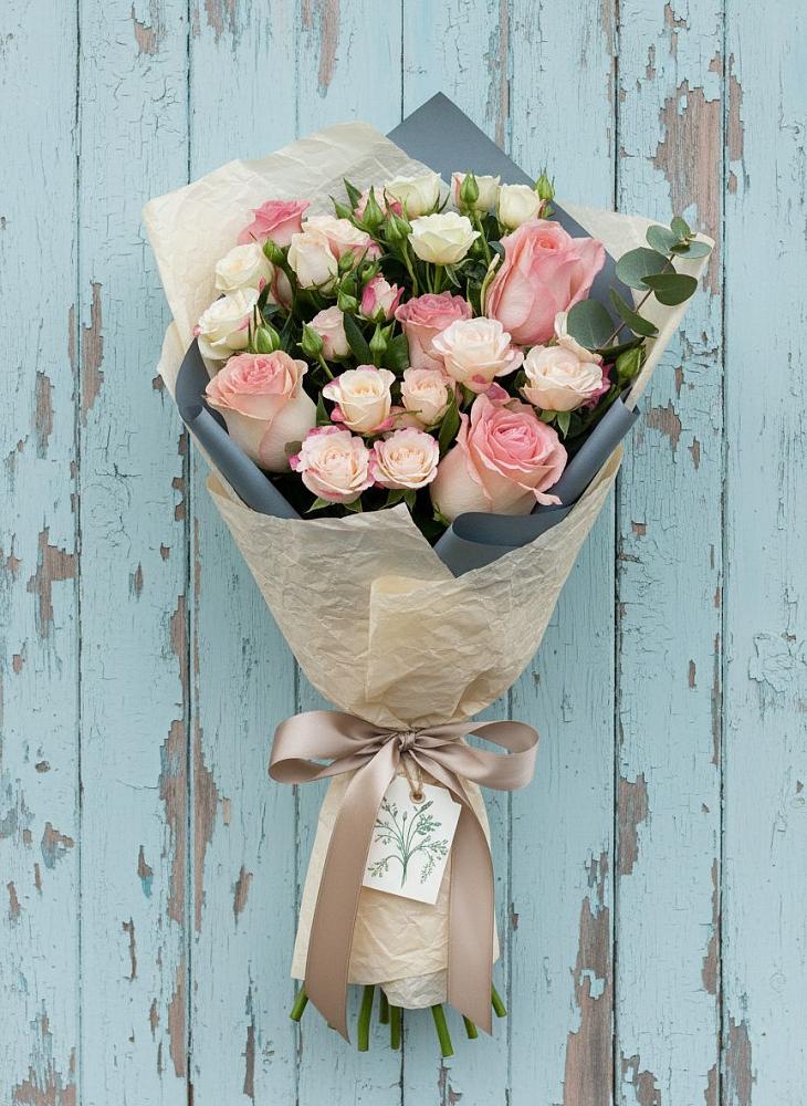 Букет цветов из: Розы в Боголюбово