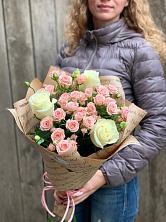 Букет цветов из:  Розы в Боголюбово