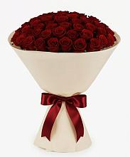 Букет 101 Бордовая роза Блэк Бакарра в Боголюбово