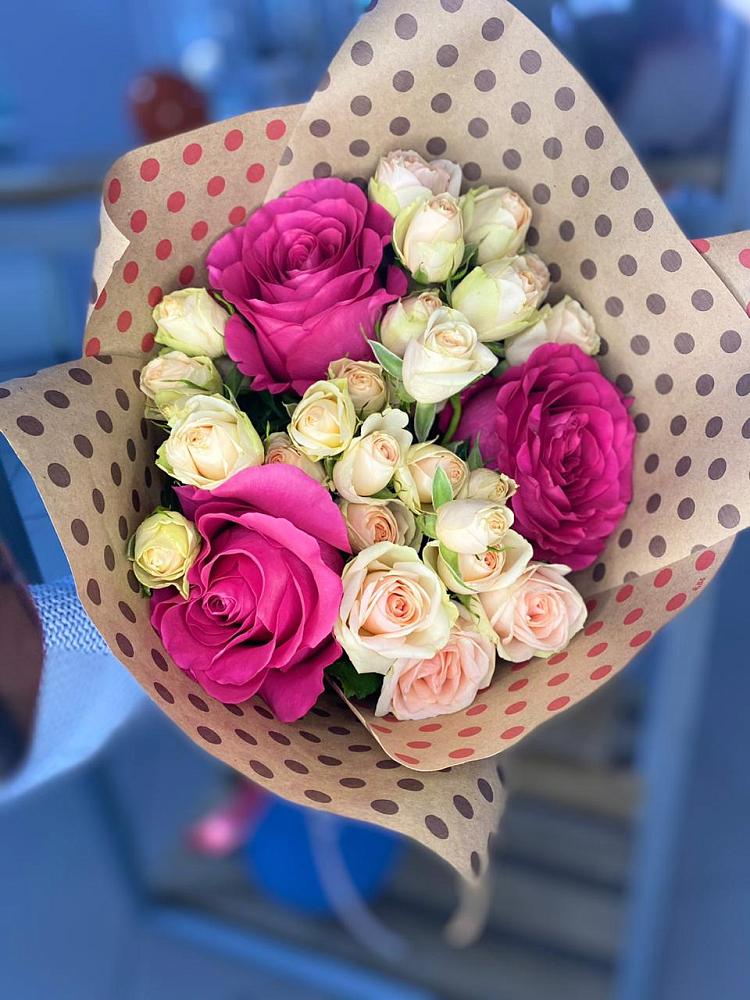 Букет цветов из: Розы в Боголюбово