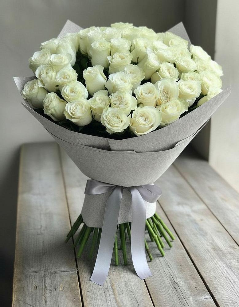 Букет 35 Белых роз в Боголюбово