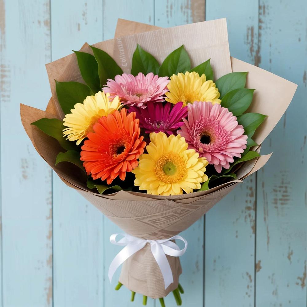 Букет цветов из: Герберы в Боголюбово