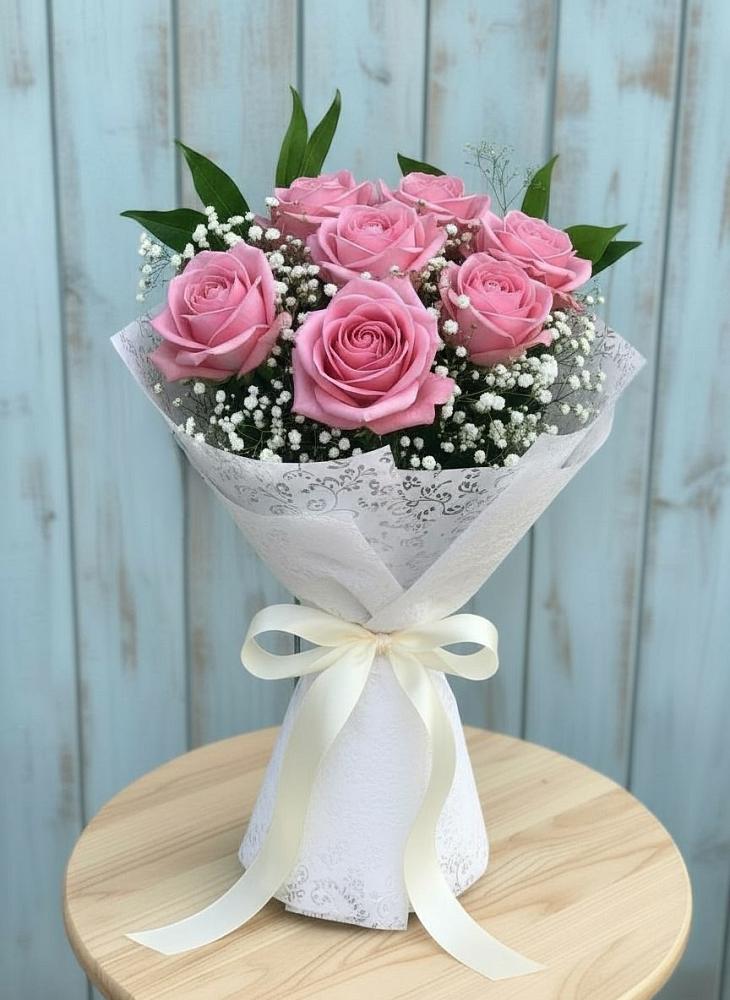 Букет цветов из: Розы в Боголюбово