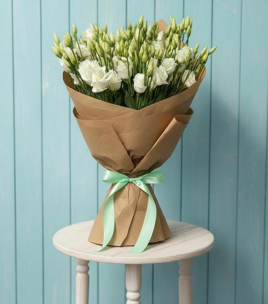 Букет цветов из: Лизиантусы в Боголюбово