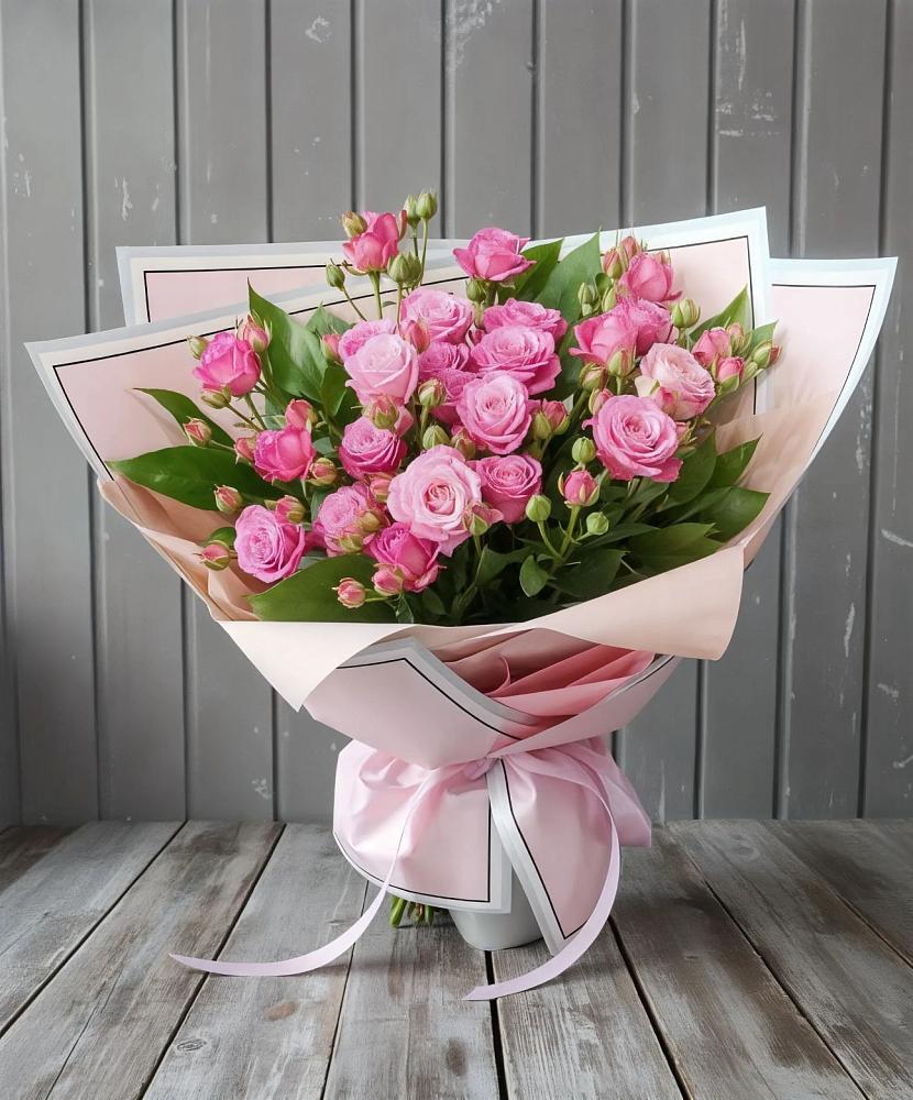Букет Розовый кустик в Боголюбово