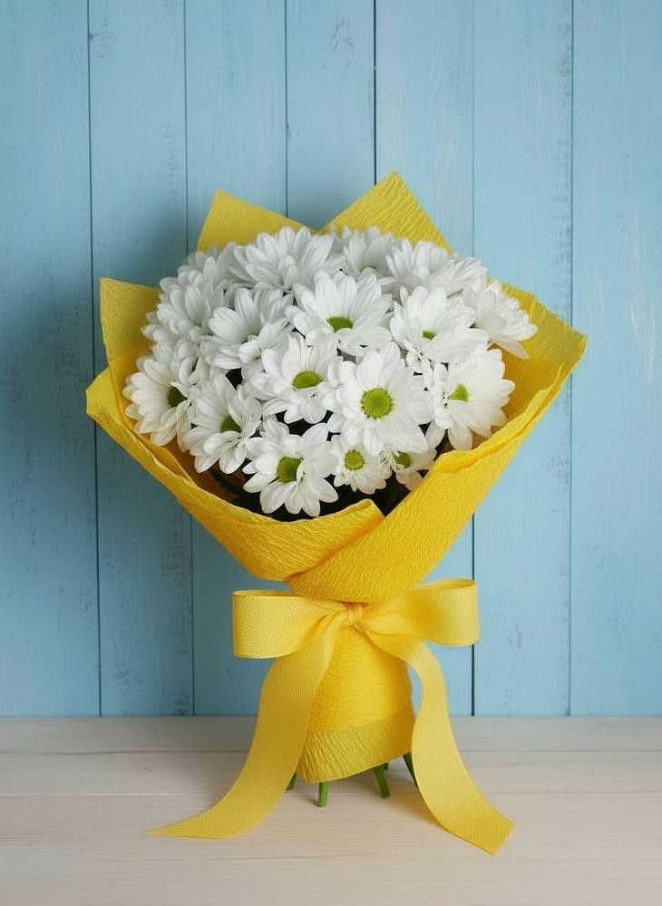 Букет цветов из: Хризантемы в Боголюбово