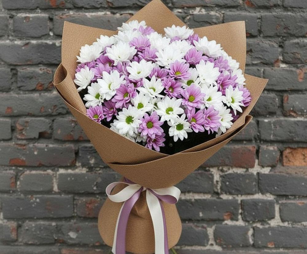 Букет цветов из: Хризантемы в Боголюбово