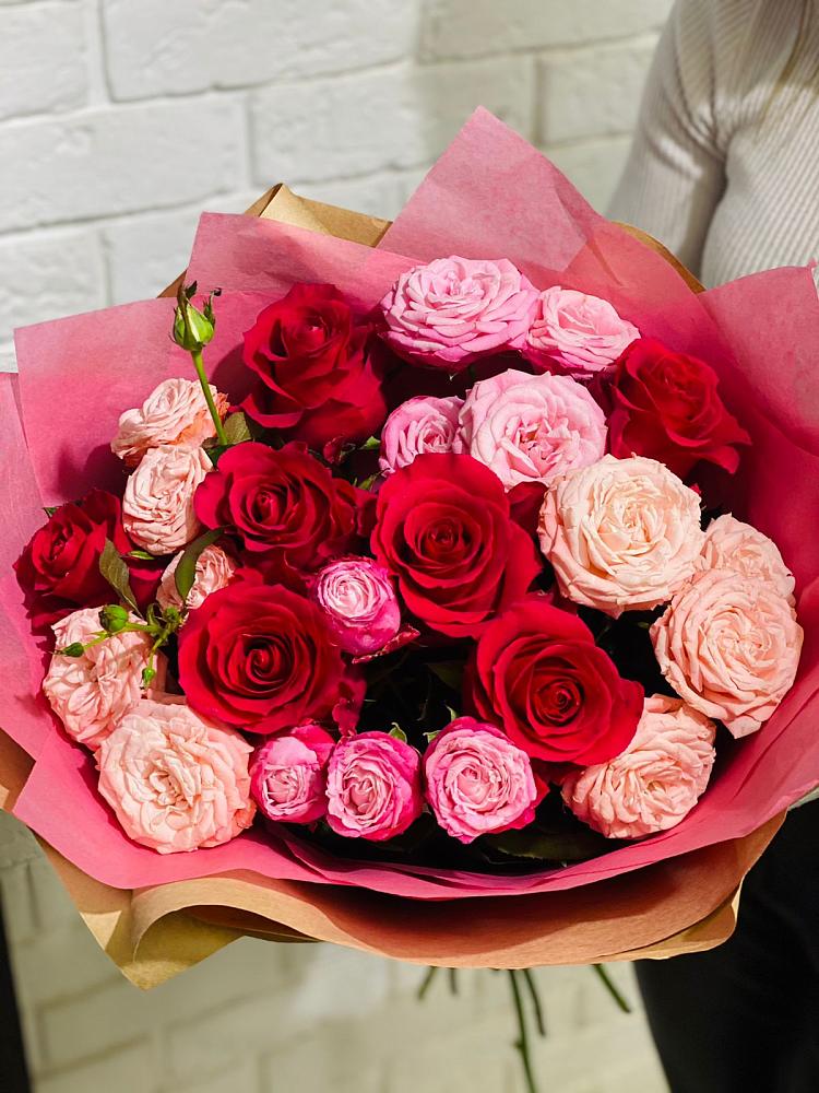 Букет цветов из: Розы в Боголюбово