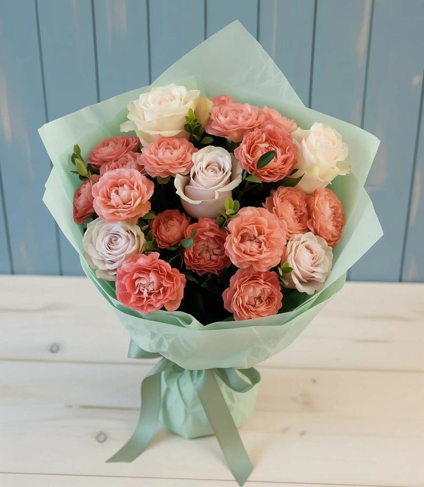 Букет цветов из: Розы в Боголюбово