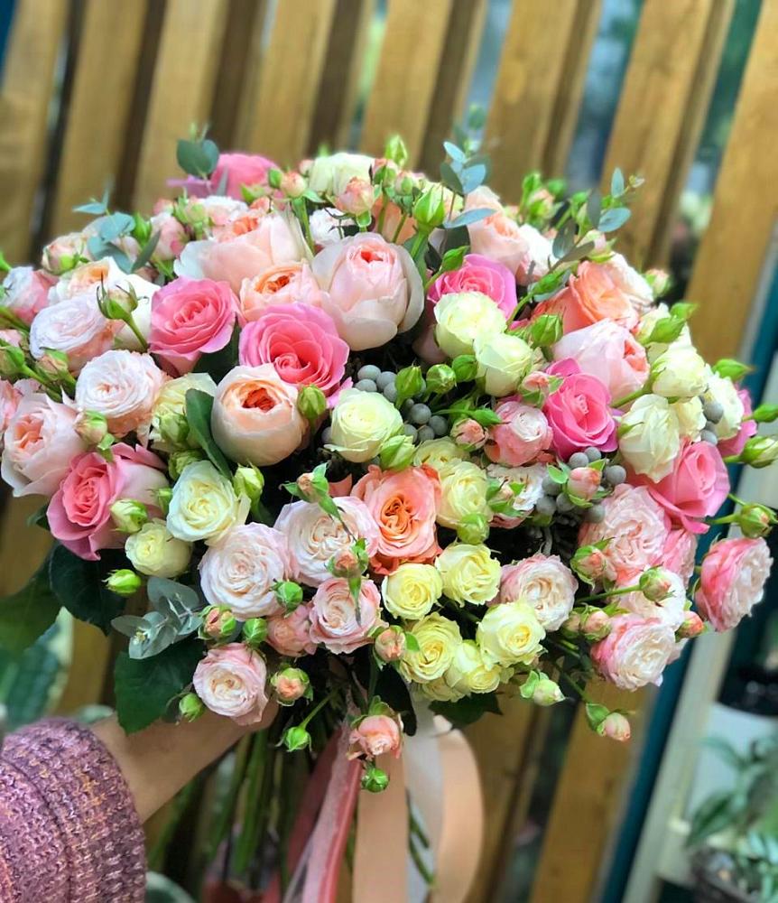 Букет цветов из: Розы в Боголюбово