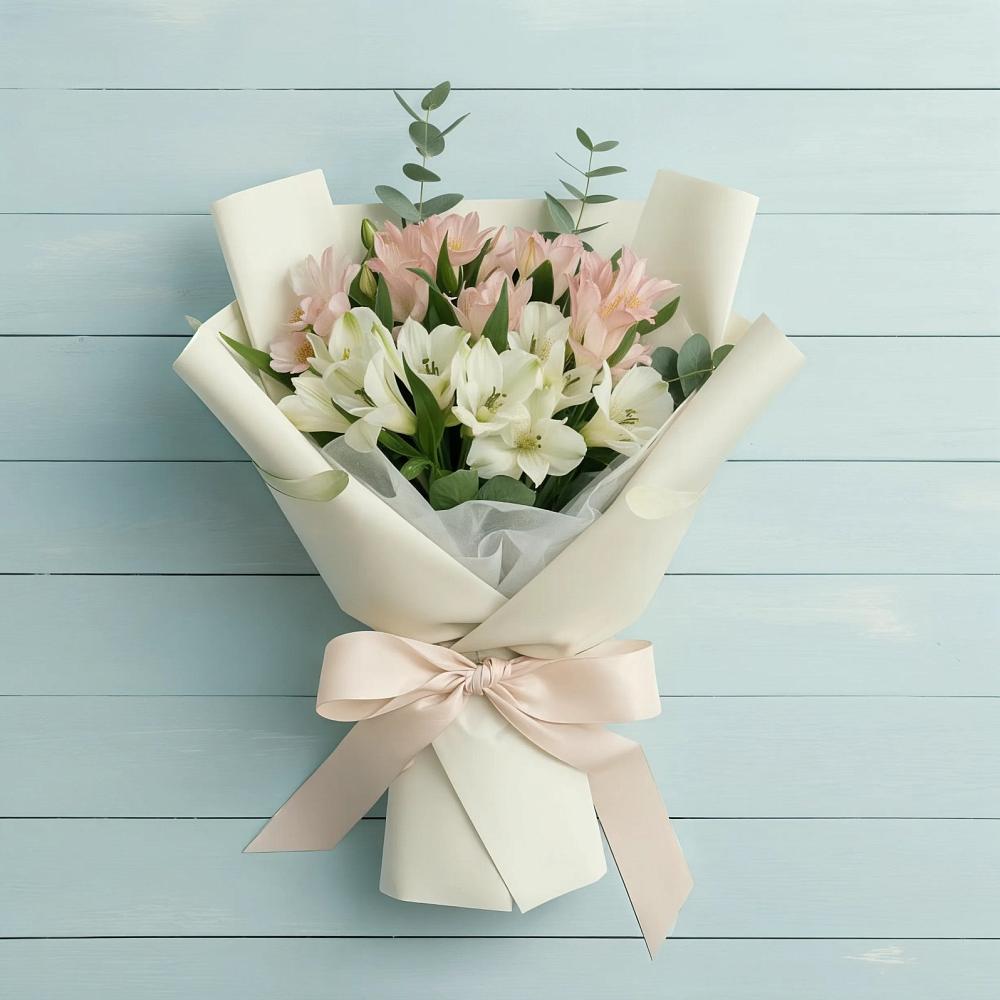 Букет цветов из: Альстромерии в Боголюбово