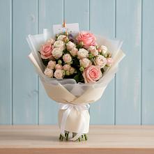 Букет цветов из:  Розы в Боголюбово