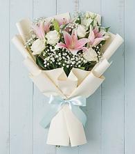 Букет цветов из:  Лилии в Боголюбово