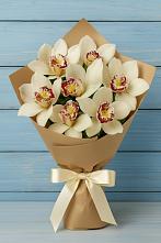 Букет цветов из:  Орхидеи и Розы в Боголюбово